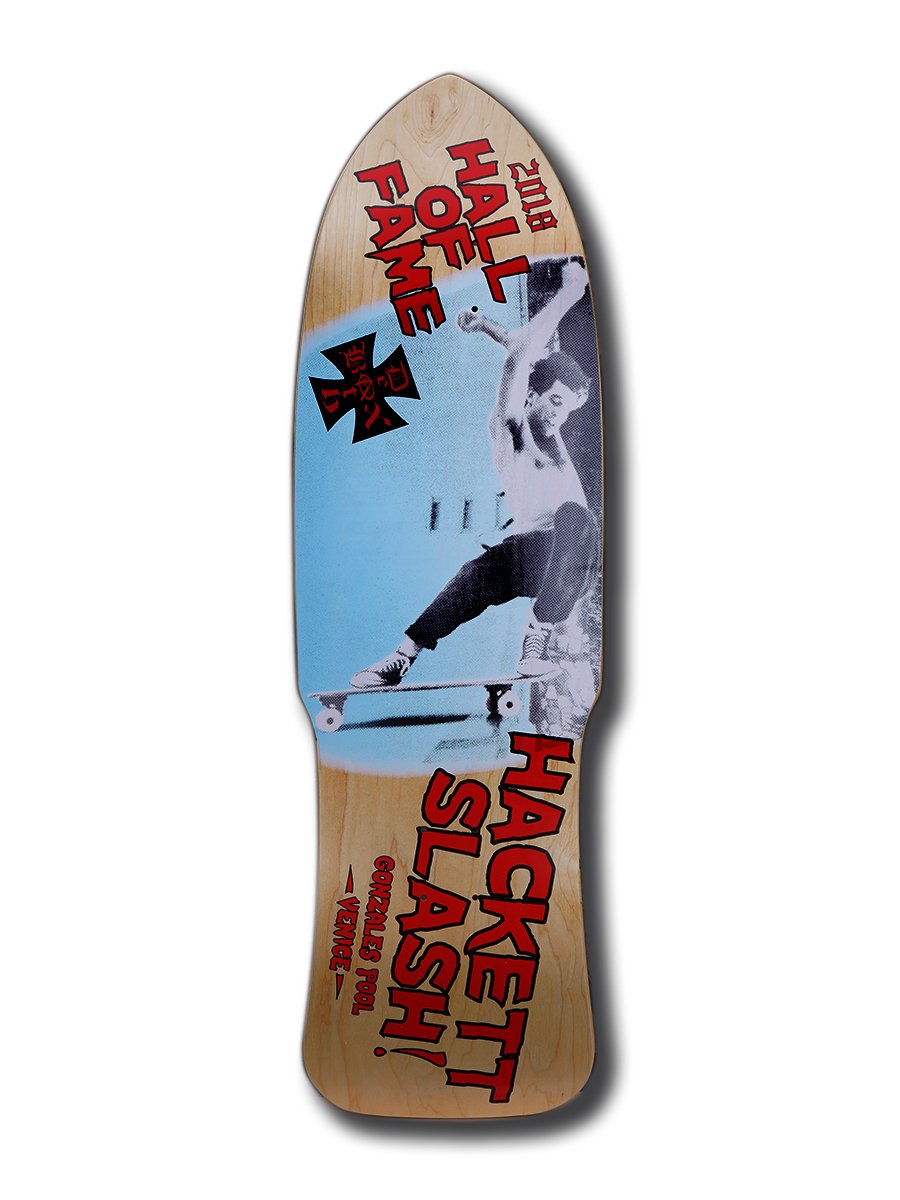 DAVID HACKETT SKATEBOARD HALL OF FAME DECK